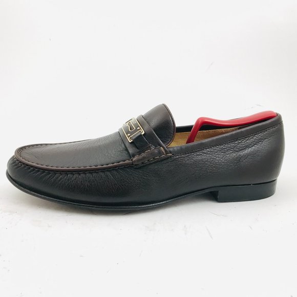 bally Other - Bally Candino Soft Brown Leather Horse-Bit Loafers Men's Size 9.5D EUC!!